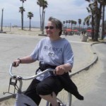 LucieHaskinsRidiingBike