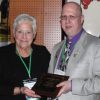 The 2019 Theodore C. Hines Award for continuous dedication and exceptional service to ASI was awarded to Fred Leise, pictured with Ina Gravitz, committee chair and winner of the 2016 Hines Award.